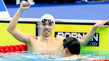 Nguyễn Huy Hoàng 'gánh' cả đội bơi Quảng Trị