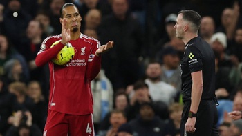 Tranh cãi quanh bàn thắng bị từ chối của Liverpool trước Man City