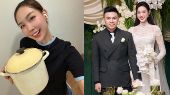 Lý do Bảo Ngọc tặng hoa hậu Đỗ Thị Hà cái nồi làm quà cưới
