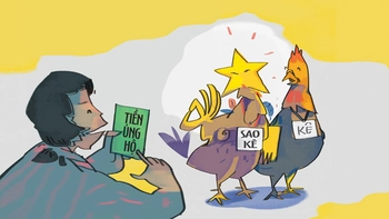 Sao kê làm việc tích cực trong 'mùa' từ thiện