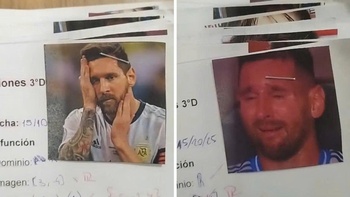 Cô giáo gây bão mạng khi dùng biểu cảm của Messi để 'chấm điểm'