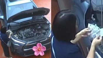 Chồng giấu 'quỹ đen' trong nắp capo vẫn bị vợ phát hiện