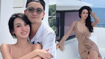 Á hậu được chồng cũ Diệp Lâm Anh công khai 'yêu em' là ai?