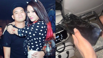 Chồng cũ đáp trả sau khi Diệp Lâm Anh đăng ảnh điện thoại bị đập nát