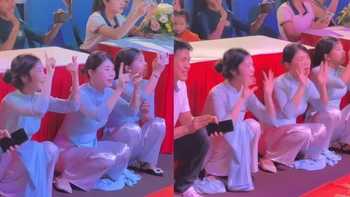 Phía sau một tiết mục văn nghệ thành công mỹ mãn