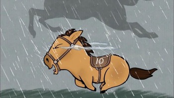 'Mã Tiểu Dã' - Chú ngựa vừa chạy vừa khóc này sao hot thế?