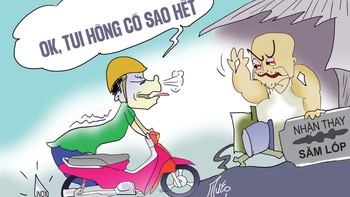 Kinh nghiệm hay: Bể bánh xe vì đinh tặc, đừng nên than vãn