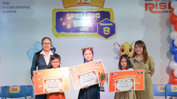 Cuộc thi TIS Spelling Bee 2025 tìm ra hai quán quân