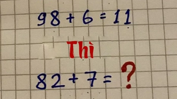 Câu đố hóc búa: Chỉ người thông minh mới tìm được quy luật logic