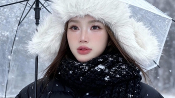 Sao Việt đổ xô 'ngắm tuyết rơi' giữa mùa nóng nhờ AI