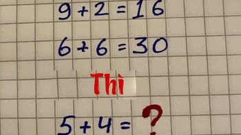Người giỏi toán có giải được câu đố này không?