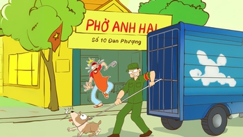 Cậu Vàng thả rông bị phạt ráng chịu