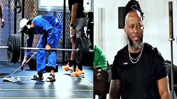 Gymer tròn mắt trước sức mạnh của cao thủ ẩn dật phòng gym