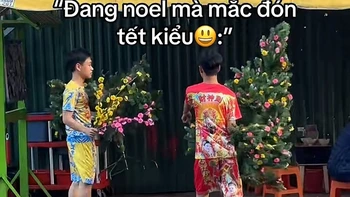 Trào lưu 'trộn' Noel với Tết khiến mạng xã hội cười nghiêng ngả
