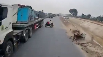 Tình huống giao thông: Quá may mắn cho tất cả các bên