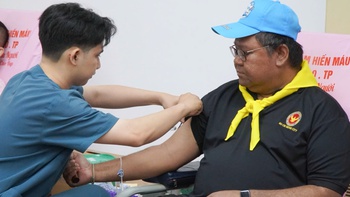 Lan tỏa 'Việc tốt từ trái tim' qua hoạt động hiến máu, đạp xe diễu hành tại TP.HCM