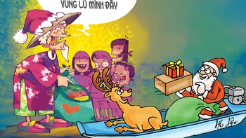 Ông già Noel vùng lũ
