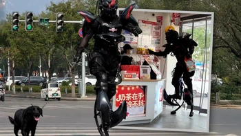 Anh shipper nổi rần rần khi mặc áo giáp như Iron Man