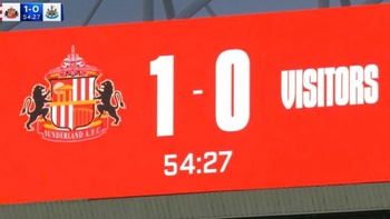 Sunderland ‘xóa tên’ Newcastle trong trận đấu Ngoại hạng Anh