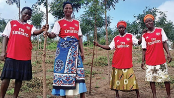 Arsenal trồng rừng ở Kenya, mỗi cây xanh đại diện 1 chỗ ngồi trên sân Emirates