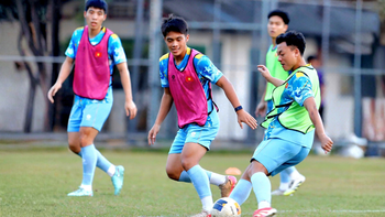 U22 Việt Nam sẵn sàng cho trận chung kết với chủ nhà Thái Lan