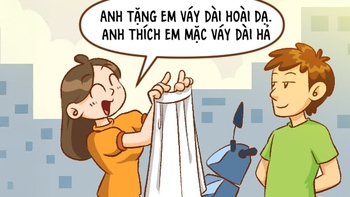 Tặng váy cho người yêu để vượt đèn đỏ?