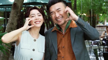 Thu Trang được Tiến Luật 'cơm bưng nước rót' khi làm phim