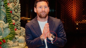 Lionel Messi được tỉ phú Ấn Độ tặng đồng hồ siêu hiếm giá khủng