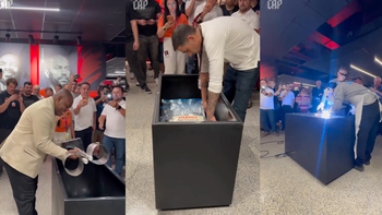 CLB Athletico Paranaense đóng 'hộp thời gian' 100 năm