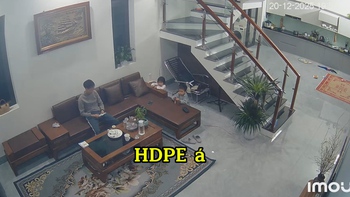 Con trai nhỏ giải thích cho bố hiểu HDPE là gì?