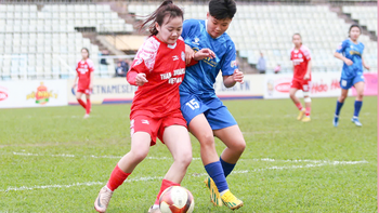Bóng đá nữ Việt Nam chăm lo cho giải trẻ