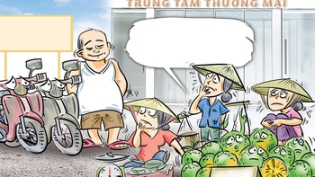 Khi chợ truyền thống 'chui' vào trung tâm thương mại