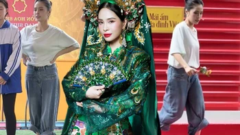 Hình ảnh khác lạ của ca nương Kiều Anh