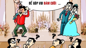 Tá hỏa với 'ca sĩ' đám cưới, không lẽ lại đuổi xuống?