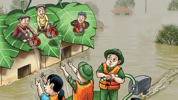 Bức tranh tả thực 'Lá lành đùm lá rách'