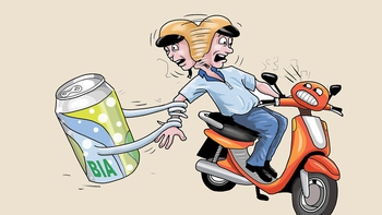 Bợm nhậu bị 'bé bia' giằng xé mỗi chiều