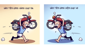 Xe xăng chạy ra, xe điện chạy vô...