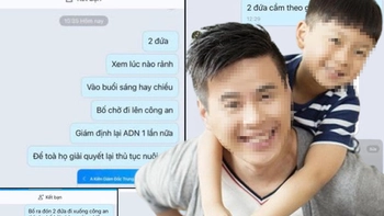 Xôn xao người đàn ông ở Hải Phòng xét nghiệm ADN hai đứa con