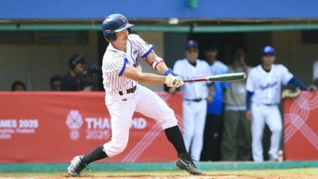 Tuyển thủ bóng chày Thái Lan đối đầu Việt Nam tại SEA Games 33 từng đóng phim Hollywood