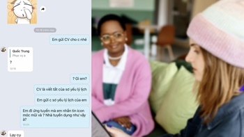 Xôn xao đoạn tin nhắn xin việc của Quốc Trung đang viral