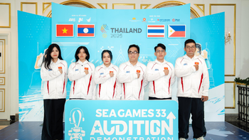 Đội tuyển Audition Việt Nam tập luyện tích cực cho SEA Games 33