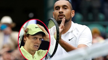 Kyrgios không ‘vừa mắt’ khi Sinner chỉ bị cấm 3 tháng vì doping