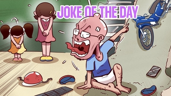 Joke of the day: Dốc óp đờ đây!