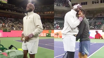 Fan cười nghiêng ngả vì Frances Tiafoe đi thi đấu nhưng quên vợt