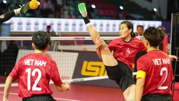 Đánh bại Thái Lan, cầu mây Việt Nam vô địch World Cup