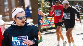 Giọng ca Grammy - Harry Styles gây sốt tại Tokyo Marathon