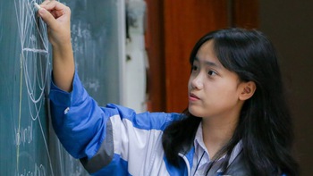 Nữ sinh duy nhất trong đội tuyển Olympic Toán học quốc tế