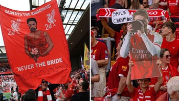 Fan Liverpool ‘troll’ HLV Arteta của Arsenal là phù dâu