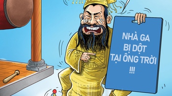 Ông Trời 'tới công chuyện' vì công trình bị dột