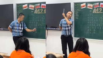 Thầy giáo tận tình hướng dẫn học sinh hát đu trend TikTok